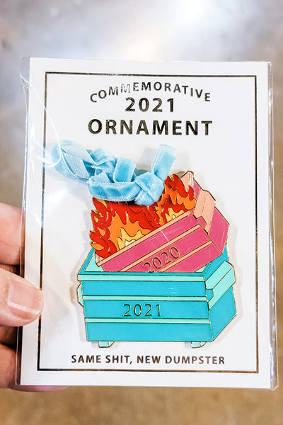 2021 Dumpster Fire Ornament