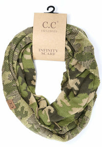 Camouflage CC Infinity Scarf