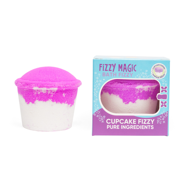 Cupcake Fizzy Squishy Surprise Bath Bomb