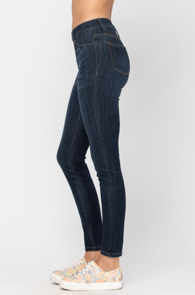 New JUDY BLUE Jeans Kingsport High Rise Pull On Skinny Jegging JB88539