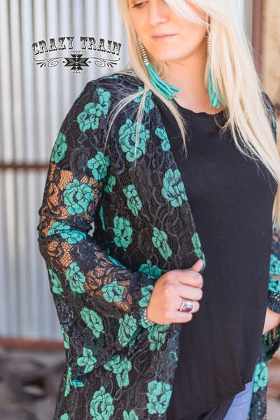 Crazy Train Laynee Lace Duster