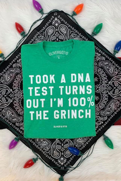 DNA Test 100% the Grinch Tee