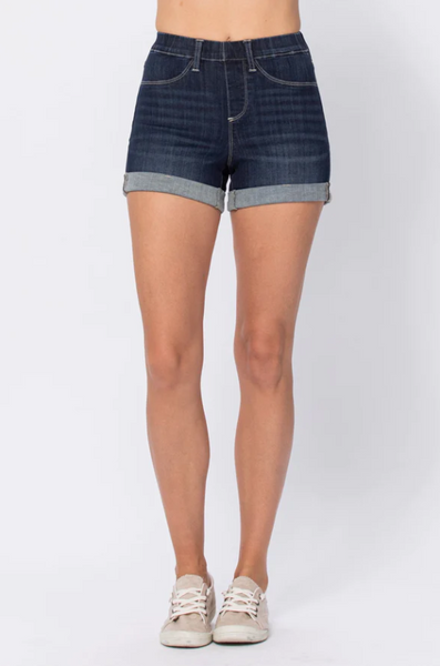 Judy Blue High-Waisted Pull On Shorts