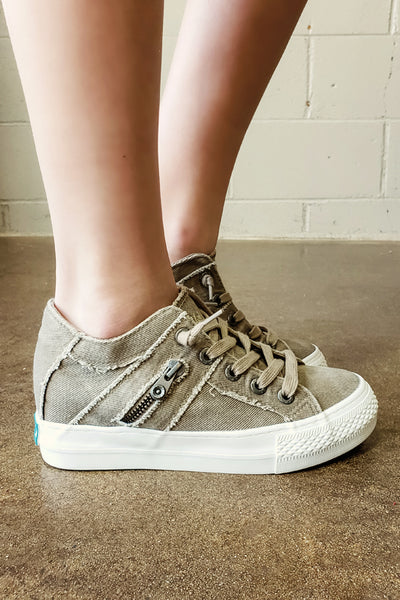 Blowfish Taupe Hipster Melondrop Sneaker