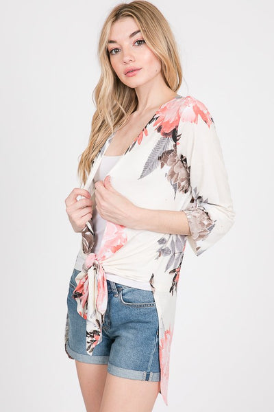 Floral Kimono Cardigan